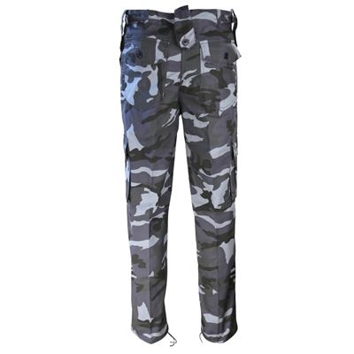 Spodnie brytyjskie KOMBAT MIDNIGHT BLUE CAMO