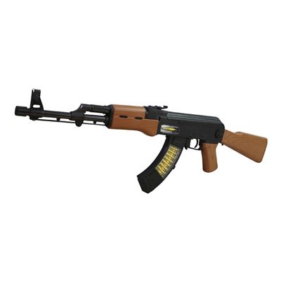 Zabawkowy karabin AK-47 plastikowy 62 cm