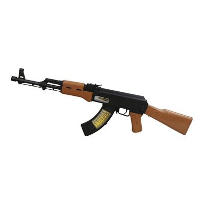 Zabawkowy karabin AK-47 plastikowy 62 cm