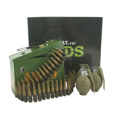 Zestaw JUNIOR dla dzieci GRENADE & BULLET BELT