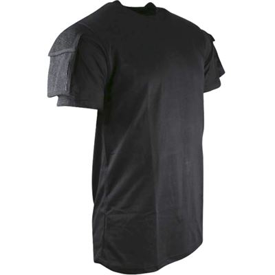 TACTICAL VELCRO koszulka z krótkim rękawem BLACK