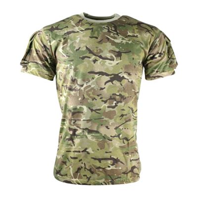 Koszulka TACTICAL VELCRO z krótkim rękawem BTP