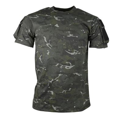 TACTICAL VELCRO koszulka z krótkim rękawem BTP BLACK