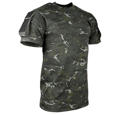 TACTICAL VELCRO koszulka z krótkim rękawem BTP BLACK