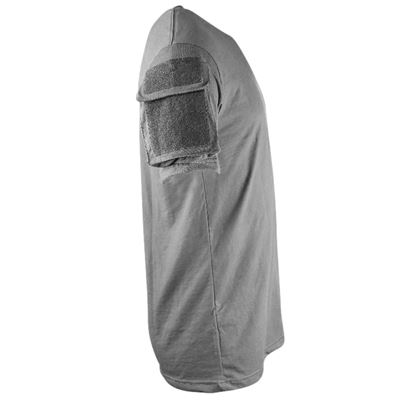 TACTICAL VELCRO koszulka z krótkim rękawem GREY