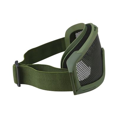 Okulary z metalową siatką OPERATOR ZIELONE