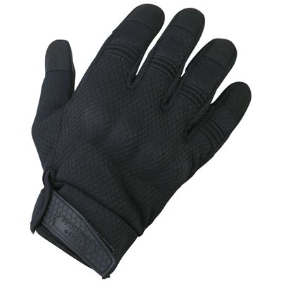 Rękawice taktyczne RECON z ochroną knykci BLACK