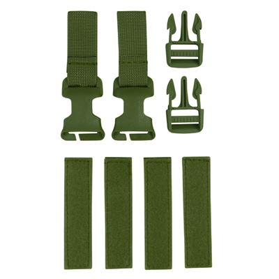 Buckle-Tek CONVERSION KIT klamry i paski ZIELONY