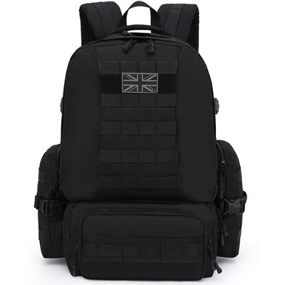 Plecak Expedition MOLLE 50 litrów CZARNY
