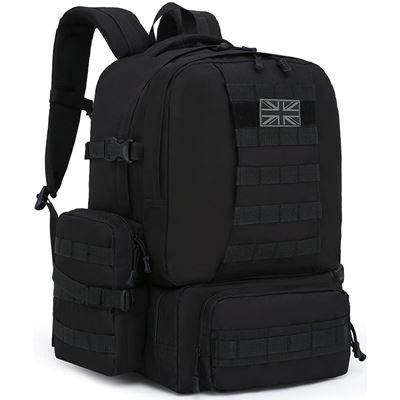 Plecak Expedition MOLLE 50 litrów CZARNY