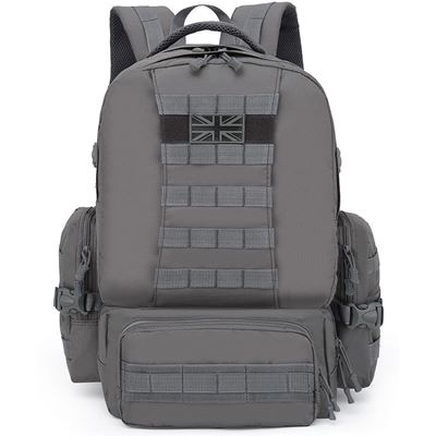 Plecak Expedition MOLLE 50 litrów SZARY