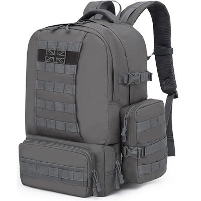 Plecak Expedition MOLLE 50 litrów SZARY