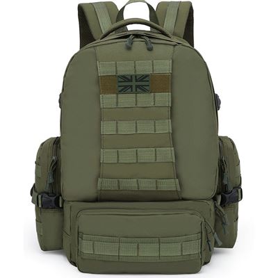 Plecak Expedition MOLLE 50 litrów ZIELONY