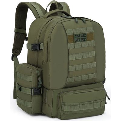 Plecak Expedition MOLLE 50 litrów ZIELONY