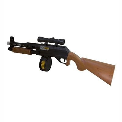 Karabin zabawkowy PUMP ACTION plastikowy 57 cm