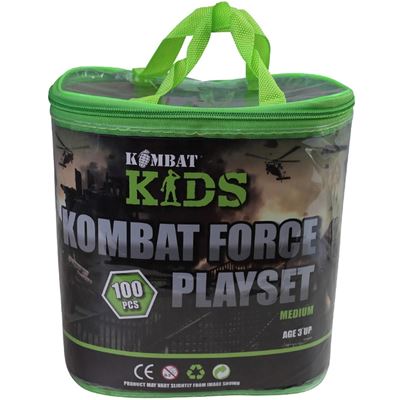 Zestaw zabawek – plastikowe modele KOMBAT FORCE 100 sztuk