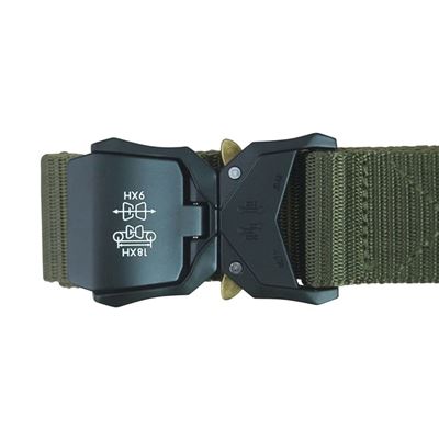 Pasek SPEC-OPS metalowy z szybkozłączką nylon ZIELONY