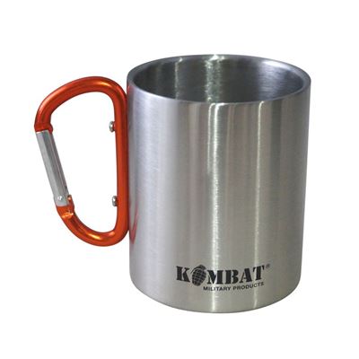 Kubek CARABINER z podwójnymi ściankami NEREZ STEEL