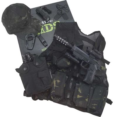 Zestaw dziecięcy JUNIOR SPECIAL FORCES 7 elementów BTP BLACK