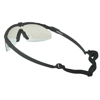 Gogle RANGER Czarna ramka Przezroczysta szybka