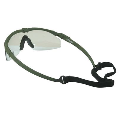 Okulary RANGER ZIELONA oprawka PRZEZROCZYSTE szkła