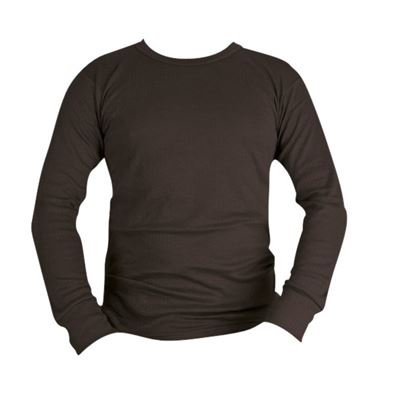 THERMAL 50/50 koszulka z długim rękawem BLACK