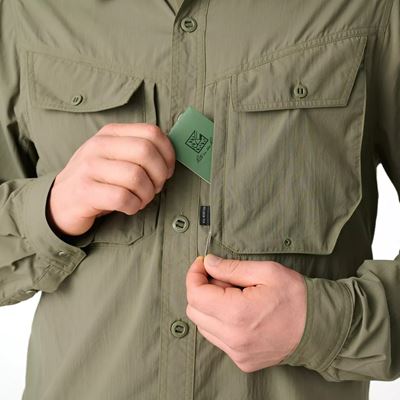 Koszula CANOPY JUNGLE z długim rękawem OLIVE GREEN Helikon-Tex® KO-CJS-NL-02 12