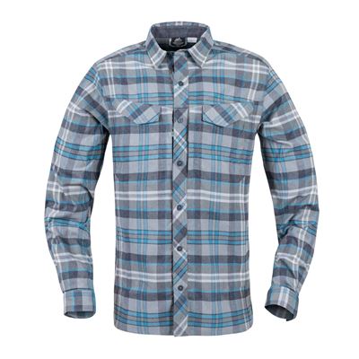 Koszula DEFENDER Mk2 PILGRIM plaid BLUE