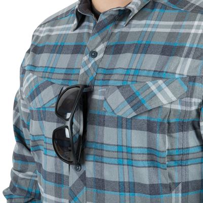 Koszula DEFENDER Mk2 PILGRIM plaid BLUE