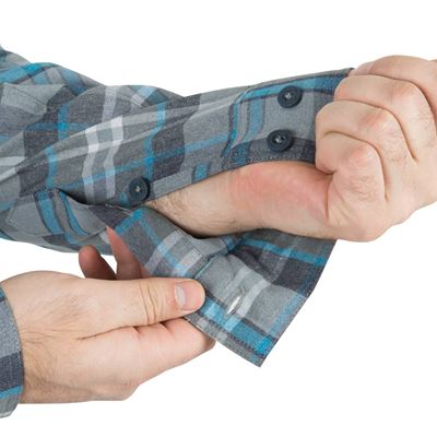 Koszula DEFENDER Mk2 PILGRIM plaid BLUE