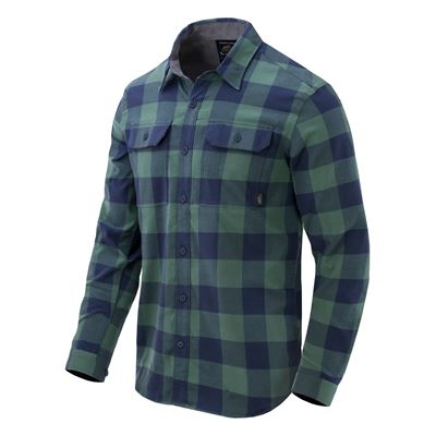 Koszula GREYMAN z długim rękawem MOSS GREEN