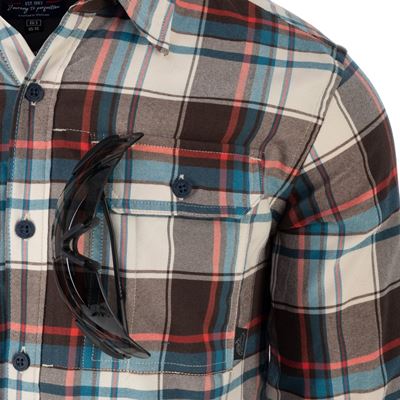 Koszula GREYMAN z długim rękawem FOGGY MEADOW PLAID