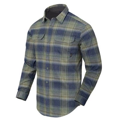 Koszula GREYMAN z długim rękawem BLAST BLUE PLAID
