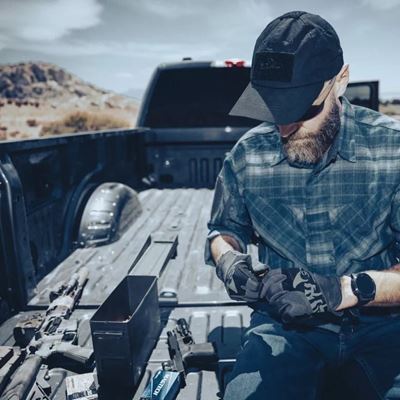 Koszula MBDU WESTERN BLUE PLAID