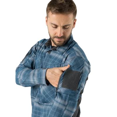 Koszula MBDU WESTERN BLUE PLAID