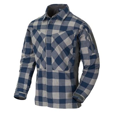 MBDU koszula flanelowa SLATE BLUE CHECKERED