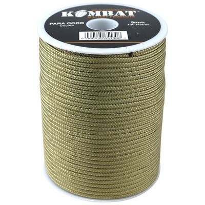 Przewód PARA CORD ø 3 mm / 100 m COYOTE