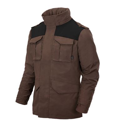 Kurtka COVERT M65 EARTH BROWN/CZARNA