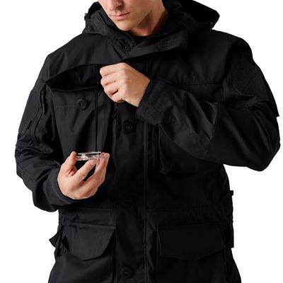 Kurtka RECON SMOCK DuraCanvas® CZARNA Helikon-Tex® KU-RSJ-DV-01 11