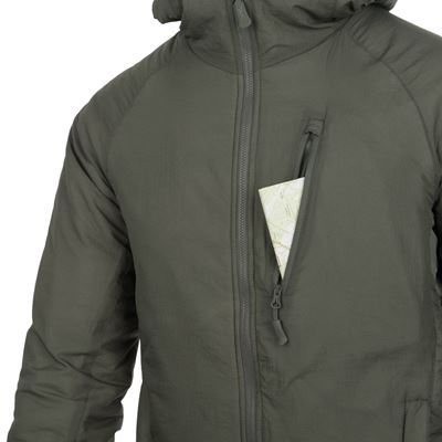 Kurtka WOLFHOUND CLIMASHIELD® APEX 67G z kapturem ALPHA GREEN