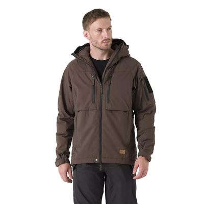 Kurtka YUKON WINTER DuraCanvas® EARTH BROWN/CZARNA