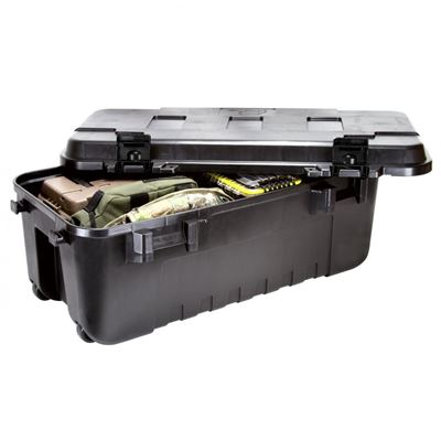 Skrzynia transportowa SPORTMAN'S TRUNK LARGE 102l plastikowa BLACK