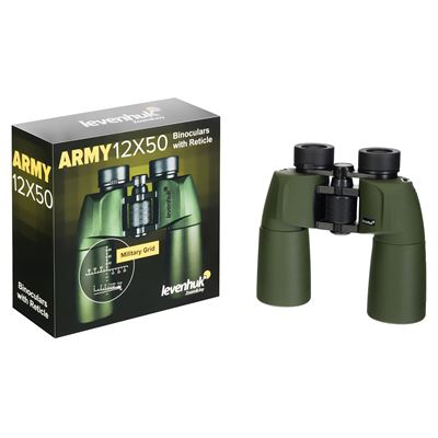 Lornetka z celownikiem 12x50 ARMY ZIELONA Levenhuk LE-81935 4