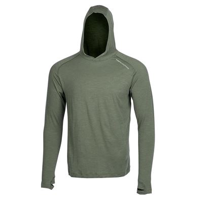 Bluza funkcjonalna LOCHSA MERINO LODEN ZELENÁ