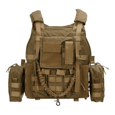 Kamizelka taktyczna RANGER MOLLE splot COYOTE