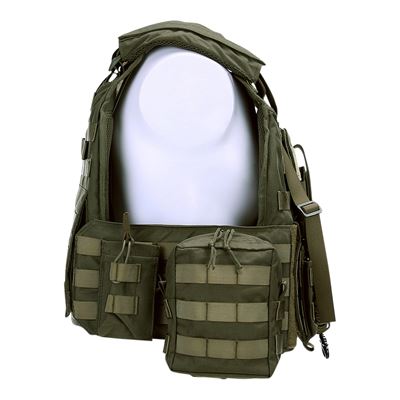 Kamizelka taktyczna RANGER MOLLE splot ZIELONA
