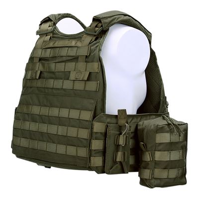 Kamizelka taktyczna RANGER MOLLE splot ZIELONA