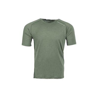 Koszulka funkcyjna LOCHSA 180 MERINO z krótkim rękawem LODEN GREEN
