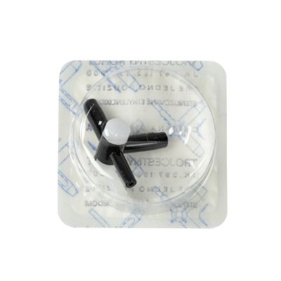 Trójdrożny kran LUER plastikowy zestaw 5 szt