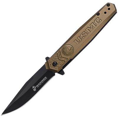 Nóż składany USMC 3009 COYOTE